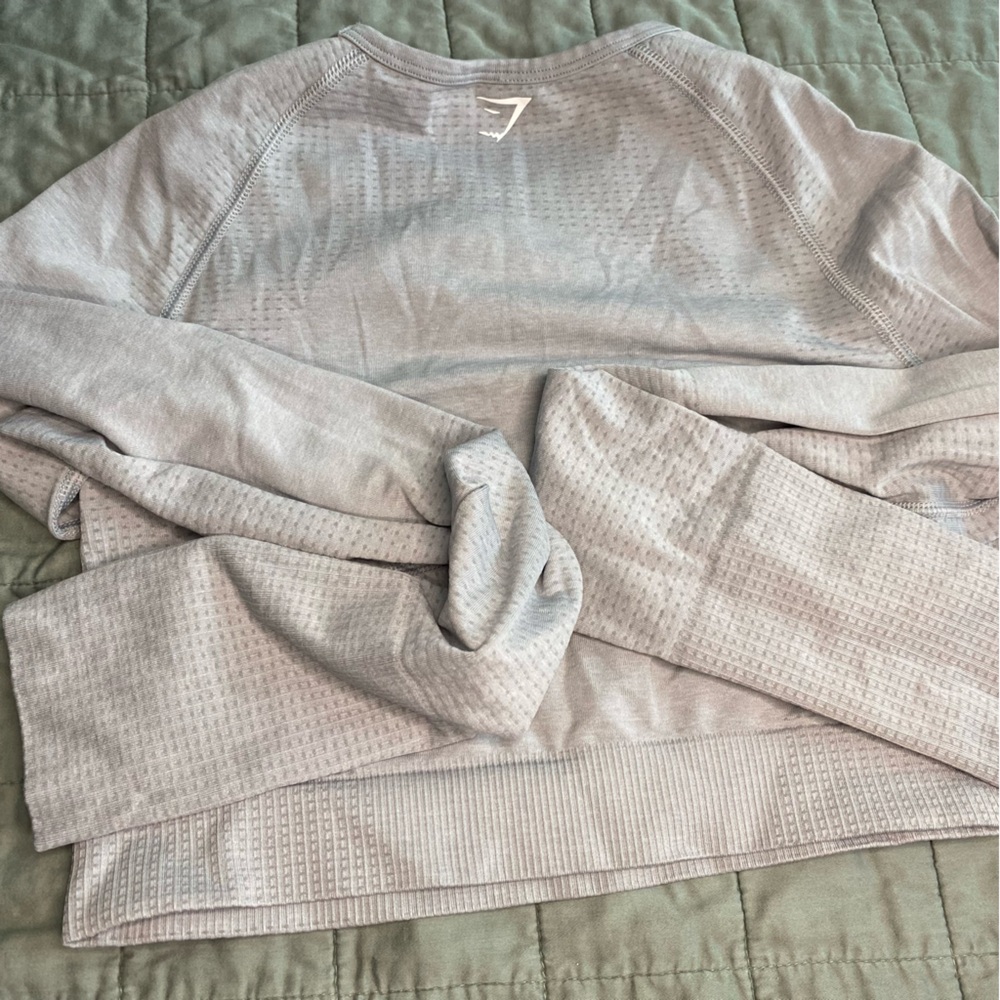 Light cool grey Vital Seamless top